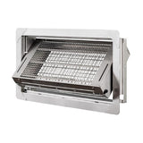 Smart Vent 8 in. H X 16 in. W Silver Stainless Steel Flood Vent
