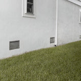 Smart Vent 8 in. H X 16 in. W Silver Stainless Steel Flood Vent