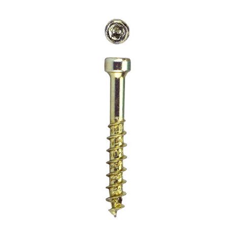SPAX PowerTrim No. 8 in. X 1-1/4 in. L Star Round Head Serrated Trim Screws