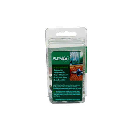 SPAX No. 8 X 1-1/4 in. L Phillips/Square Zinc-Plated Serrated Multi-Material Screw 30 pk