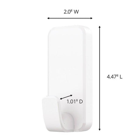 3M Command Extra Large Plastic Hook 4.47 in. L 1 pk