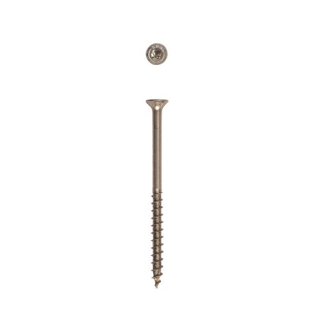 SPAX Multi-Material No. 10 Label X 3 in. L Star Flat Head Serrated Construction Screws
