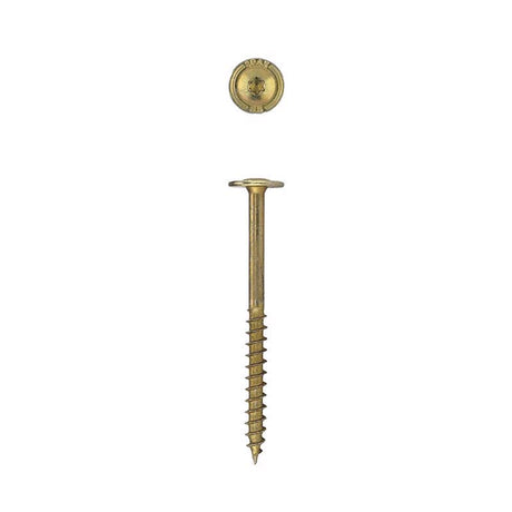 SPAX PowerLags 1/4 in. in. X 3-1/2 in. L Star Washer Head Serrated Structural Screws