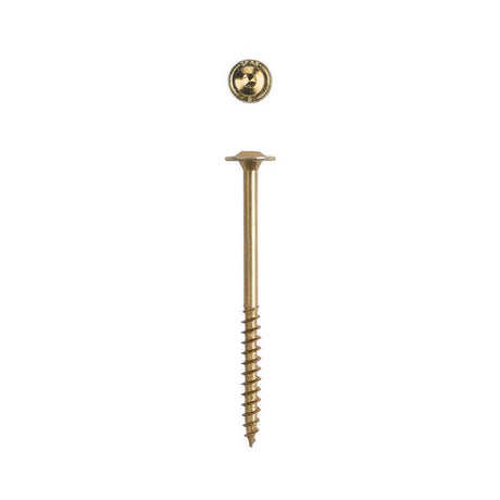SPAX PowerLags 1/4 in. in. X 5 in. L Star Washer Head Serrated Structural Screws