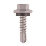 Teks Elite No. 12 X 1 in. L Hex Drive Hex Washer Head Self Tapping Roofing Screws