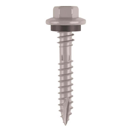 Teks Elite No. 10 X 1-1/2 in. L Hex Drive Hex Washer Head Self Tapping Roofing Screws