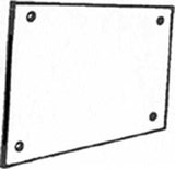 Air King SP2436W Range Hood Backsplash, 24 in H x 36 in W Dimensions, Cold Rolled Steel, Powder-Coated