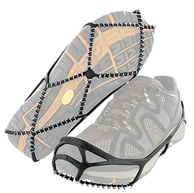 Yaktrax 08603 Shoe Traction Device, Lightweight, Unisex, M, Spikeless, Black