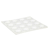 Ace Vinyl Self Adhesive Protective Pad Clear Round 3.6 in. W X 3/8 in. L 1 pk