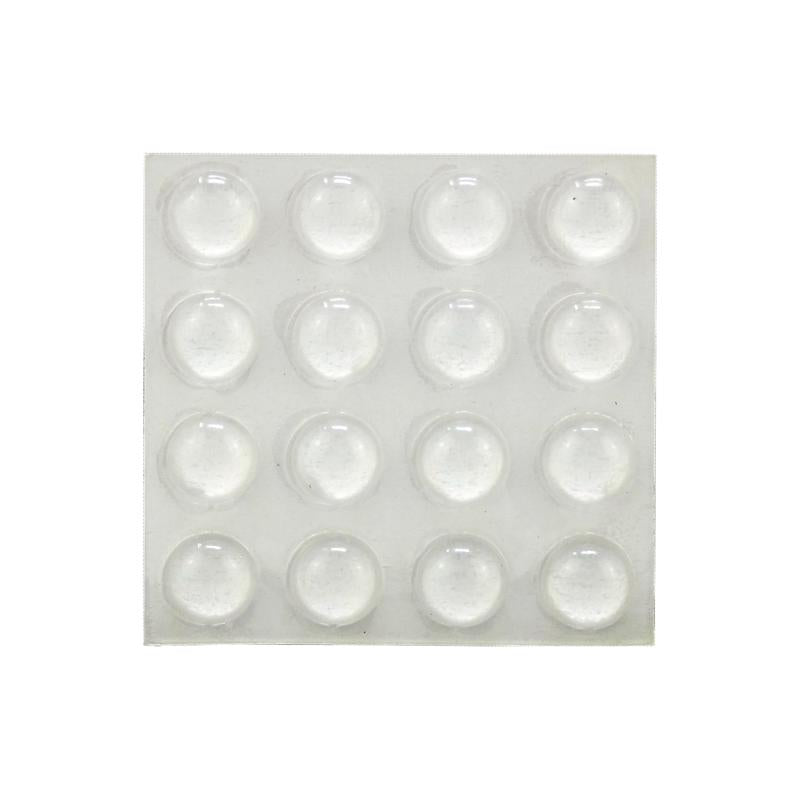 Ace Vinyl Self Adhesive Protective Pad Clear Round 3.6 in. W X 3/8 in. L 1 pk