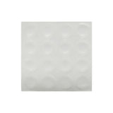 Ace Vinyl Self Adhesive Protective Pad Clear Round 3.6 in. W X 3/8 in. L 1 pk