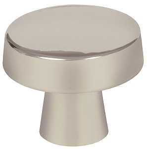 Amerock Blackrock Series BP55270G10 Cabinet Knob, 1-1/16 in Projection, Zinc, Satin Nickel