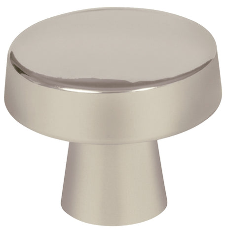 Amerock Blackrock Series BP55270G10 Cabinet Knob, 1-1/16 in Projection, Zinc, Satin Nickel