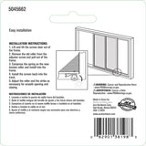Ace White Steel Screen Door Roller Assembly 2 pk
