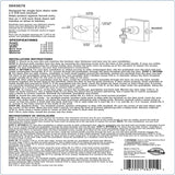 Ace Gold Brass Door Reinforcer