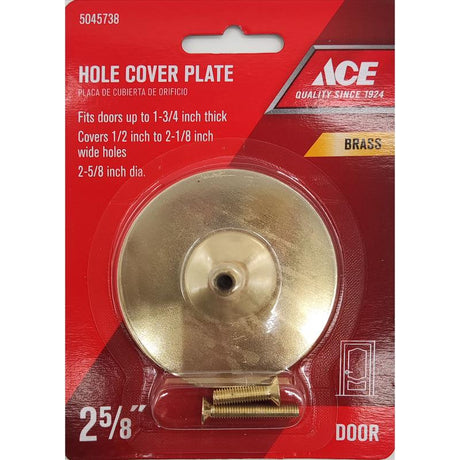 Ace Gold Steel Hole Cover Plate 2 pk
