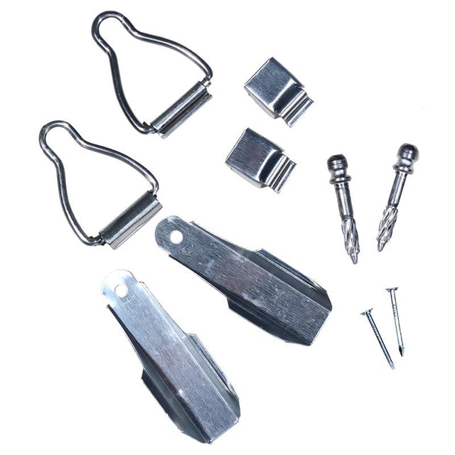 Phifer Wire Mill Silver Aluminum .438 in. W X 2.25 in. L Window Frame Fasteners 1 pk