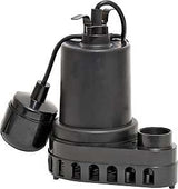 Superior Pump 92370 Sump Pump, 48 gpm, 4.1 A, 120 V, 0.33 hp, 1-1/2 in Outlet
