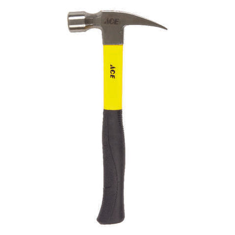 Ace 20 oz Smooth Face Rip Hammer Fiberglass Handle