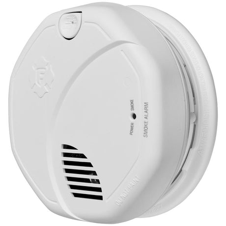 First Alert Wireless Interconnect Battery-Powered Photoelectric Smoke Detector 1 pk