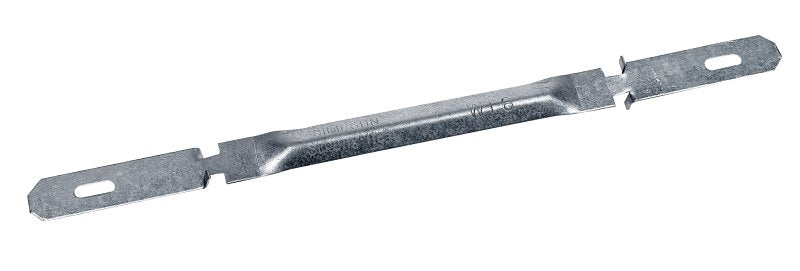 Simpson Strong-Tie WT Series WT6 Wedge Form Tie, 2.88 in H x 6.5 in W Dimensions, 18 ga, Steel, Galvanized