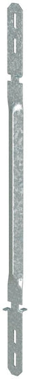 Simpson Strong-Tie WT Series WT8 Wedge Form Tie, 8 in Dimensions, 18 ga, Steel, Galvanized