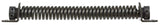 Prime-Line 1.38 in. D X 8 in. L Black Steel Gate Spring