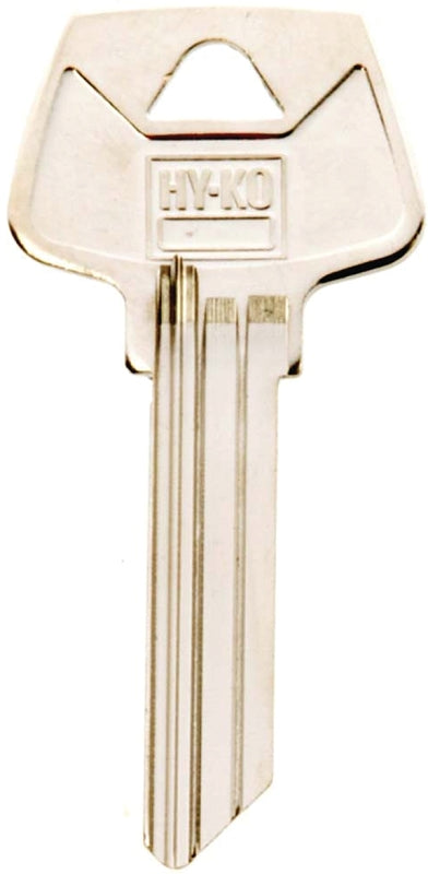Hy-Ko 11010S31 Key Blank, Brass, Nickel, For: Sargent Cabinet, House Locks and Padlocks, S31 Key Number, Pack of 10