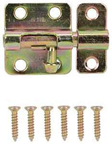 ProSource 20483CZB-PS Barrel Bolt, Steel, Satin Brass