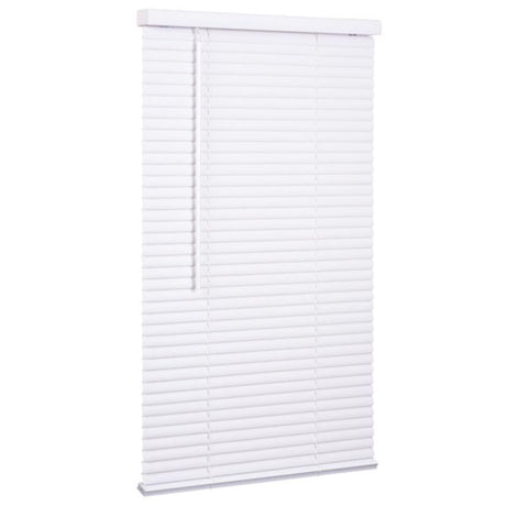 Lotus & Windoware, Inc Vinyl Blinds 25 in. W X 72 in. H White Cordless