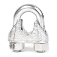 Koch Industries Zinc-Plated Forged Steel Wire Rope Clip 1/4 in. L, Pack of 15