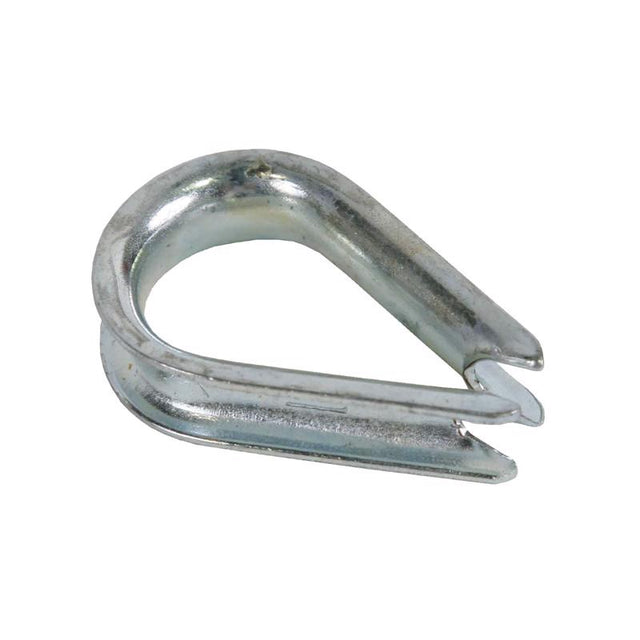 Koch Industries Zinc-Plated Steel 3/8 in. D Wire Rope Thimble, Pack of 10