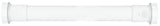 Plumb Pak PP42-16W Pipe Extension Tube, 1-1/4 in, 16 in L, Slip-Joint, Plastic, White