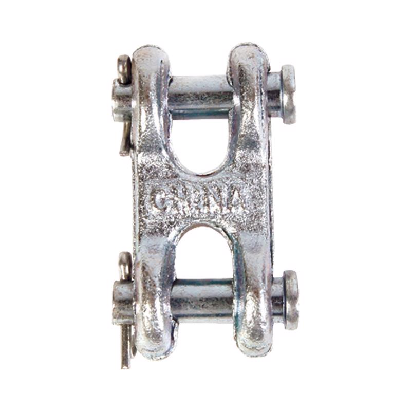 Koch Industries Zinc-Plated Carbon Steel Double Clevis 9200 lb, Pack of 5