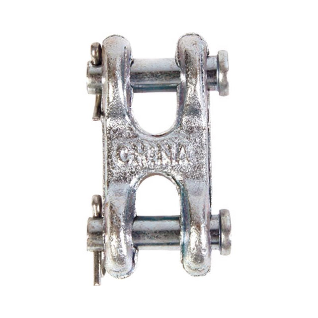 Koch Industries Zinc-Plated Carbon Steel Double Clevis 9200 lb, Pack of 5