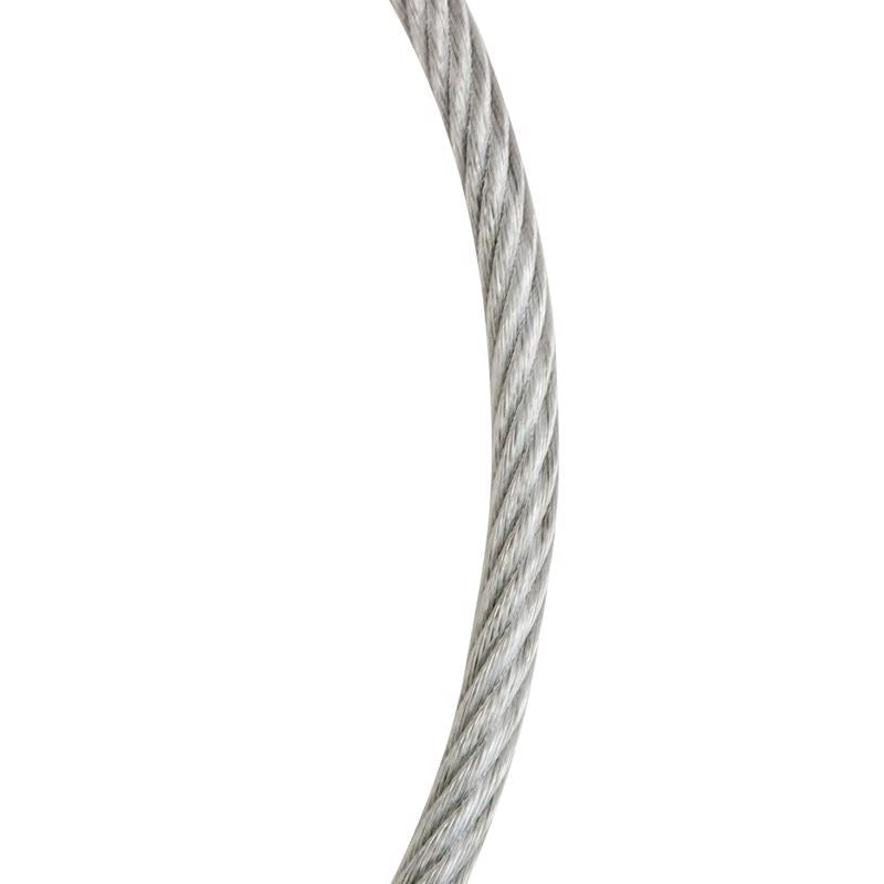 Koch Industries 3/32-3/16 in. D X 250 ft. L Galvanized Clear Vinyl Coated Wire Rope Cable