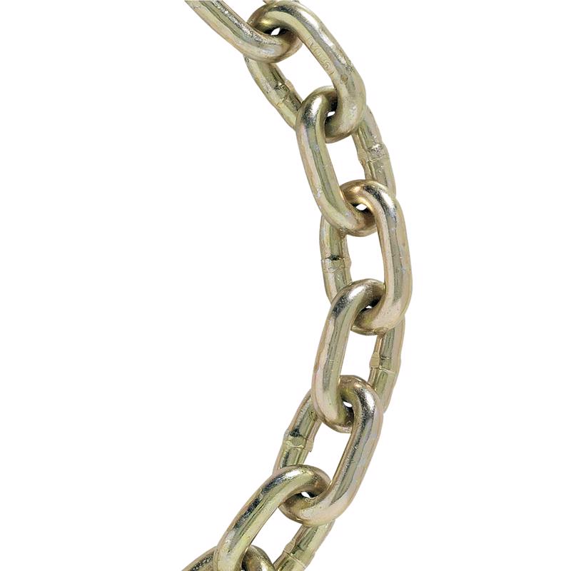 Koch Industries 70 Grade Welded Steel Transport Chain 1/4 in. D X 141 ft. L