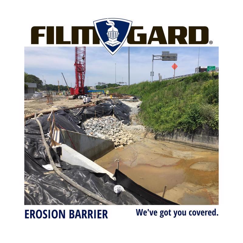 Film-Gard Plastic Sheeting 6 mil X 1 ft. W X 300 ft. L Polyethylene Black
