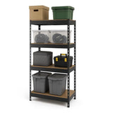 Ar Shelving 60 in. H X 12 in. W X 30 in. D Steel 4-Tier Shelving Unit