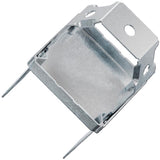 Simpson Strong-Tie 6.5 in. H X 5.5 in. W Galvanized Steel Post Base, Pack of 10