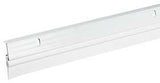 Frost King W59/36H Door Sweep, Aluminum Flange, Vinyl Insert, 36 in L, 1-5/8 in W