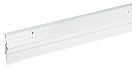 Frost King W59/36H Door Sweep, Aluminum Flange, Vinyl Insert, 36 in L, 1-5/8 in W