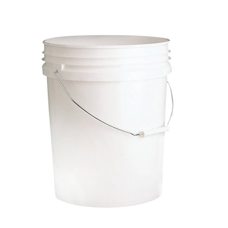 Leaktite-IPL Plastics 1130834 Paint Pail, 5 gal Capacity, HDPE, White