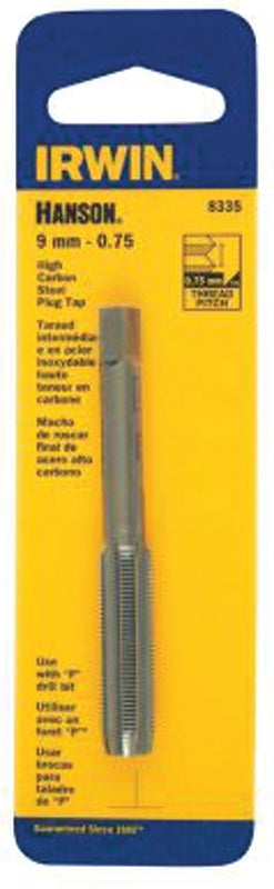 Irwin 8341 Thread Tap, 11 mm- 1-1/2 Thread, Plug Tap Thread, 4-Flute, HCS