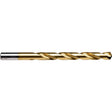 Irwin 63916 Jobber Drill Bit, 1/4 in Dia, 4 in OAL, Spiral Flute, 2-Flute, 1/4 in Dia Shank, Straight Shank
