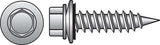 HILLMAN No. 10 X 2 in. L Hex Hex Head Screws w/Washers 75 pk