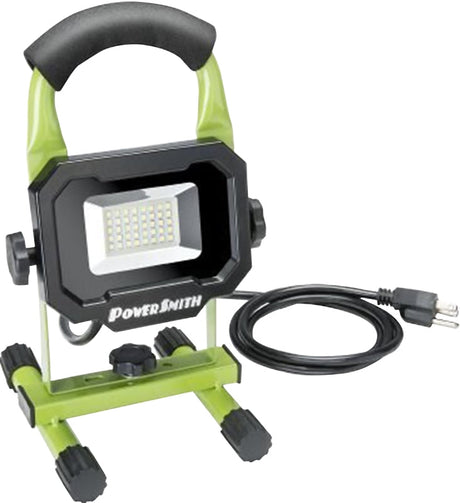 PowerSmith PWL124S Work Light, 20 W, LED Lamp, 2400 Lumens