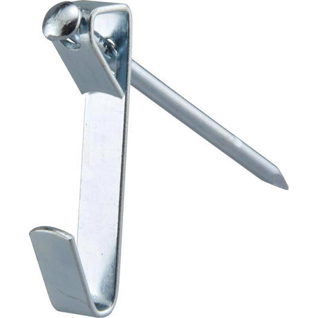 HILLMAN Zinc Silver Conventional Picture Hanger 50 lb 3 pk, Pack of 10