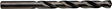 Irwin 67521 Jobber Drill Bit, 21/64 in Dia, 4-5/8 in OAL, Spiral Flute, 1-Flute, 21/64 in Dia Shank, Cylinder Shank