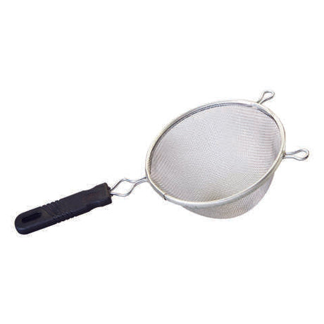 Good Cook Silver/Black Aluminum Mesh Strainer